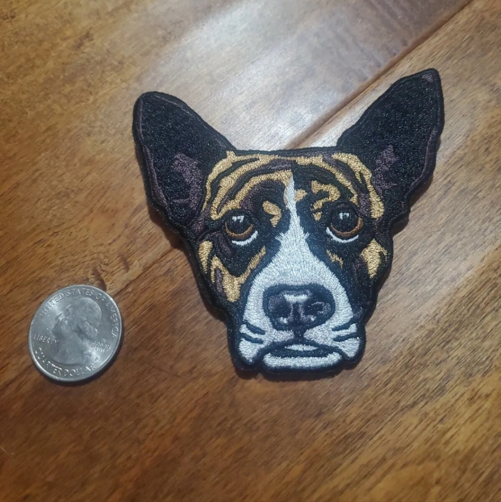 Dog Head Patch